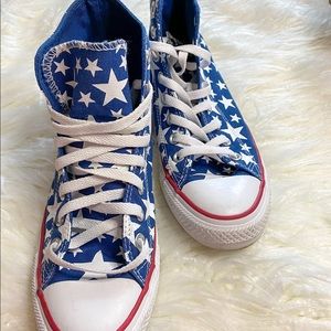 Pre Loved rare converse high tops.